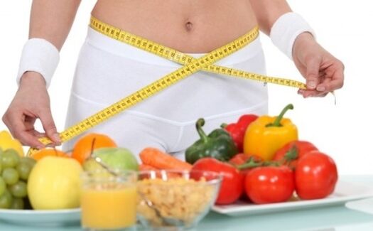 체중 감량을 위한 과일과 채소