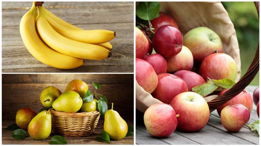 통풍에 좋은 과일 - 바나나, 배, 사과